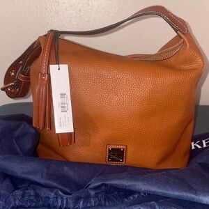 Dooney & Bourke Carmel Paige Sac Leather Shoulder Bag